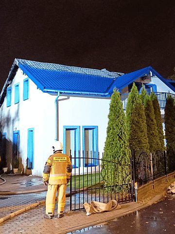 Pożar w lokalu w Tarnowskich Górach Pożar w lokalu w Tarnowskich Górach