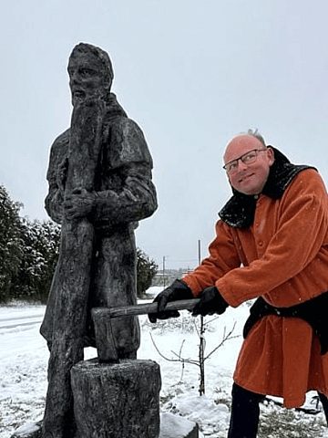 Tarnogórski gwarek w Pniowcu Tarnogórski gwarek w Pniowcu