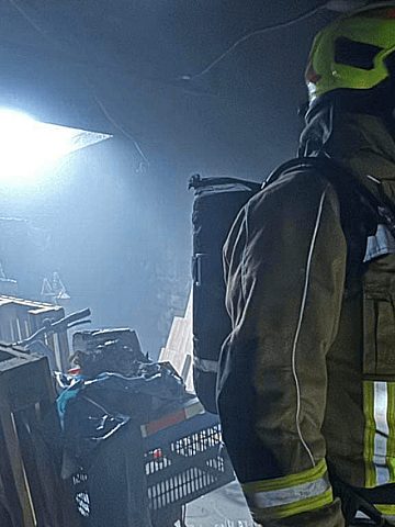 Pożar w Niezdarze Pożar w Niezdarze