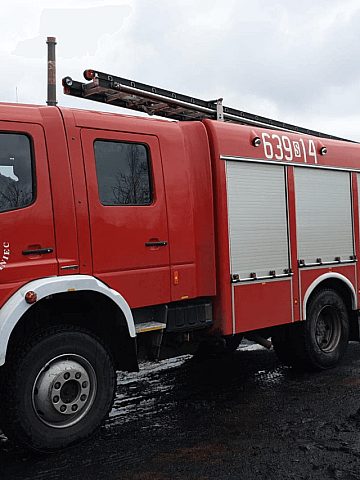 Pożar w Radzionkowie Pożar w Radzionkowie