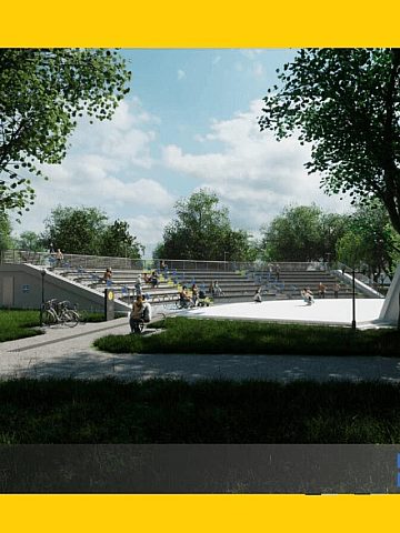 Remont amfiteatru w Tarnowskich Górach Strzybnicy Remont amfiteatru w Tarnowskich Górach Strzybnicy