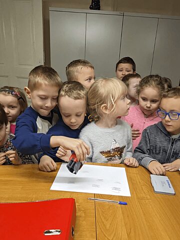 Przedszkolaki w Urzędzie Miasta Tarnowskie Góry Przedszkolaki w Urzędzie Miasta Tarnowskie Góry