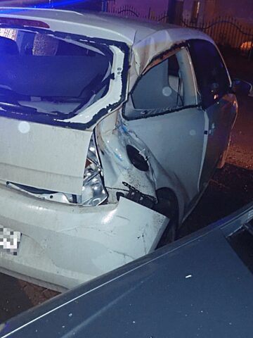 Kolizja z traktorem w Wojsce Kolizja z traktorem w Wojsce