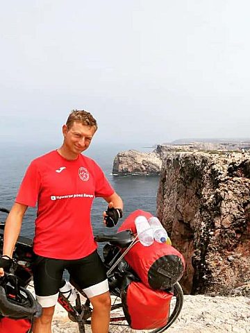 Rowerem przez Europę Maciej Andrzejczak Rowerem przez Europę Maciej Andrzejczak