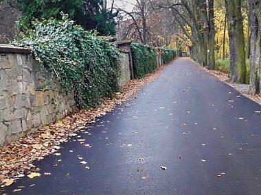 Na spacer do Parku Miejskiego - ulica Bałtycka już gotowa Tarnowskie Góry, Park Miejski