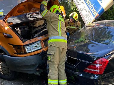 Wypadek w Ożarowicach Wypadek w Ożarowicach