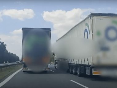 Koniec z "wyścigami słoni" na autostradach Ciezarowka autostrada