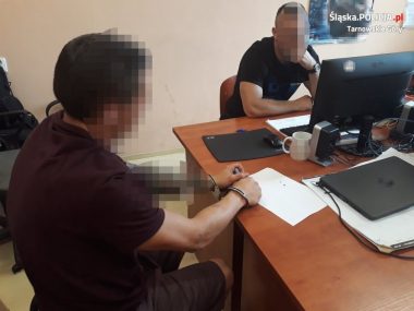 Zatrzymanie 31-latka, Tarnowskie Góry Zatrzymanie 31-latka, Tarnowskie Góry