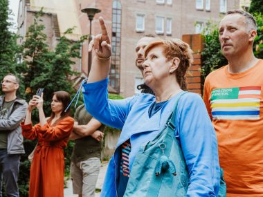 Kierunek GZM wycieczka po Osiedlu nad Jamną Krysia Staniek 42