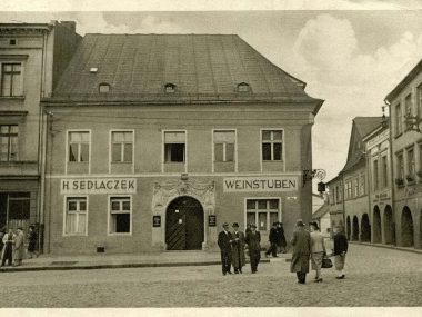 Najstarszy lokal na Górnym Śląsku? W Tarnowskich Górach! Restauracja i winiarnia Sedlaczek czasy wojenne