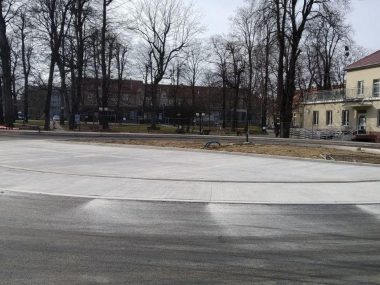 Tarnowskie gory nowe rondo Tarnowskie gory nowe rondo
