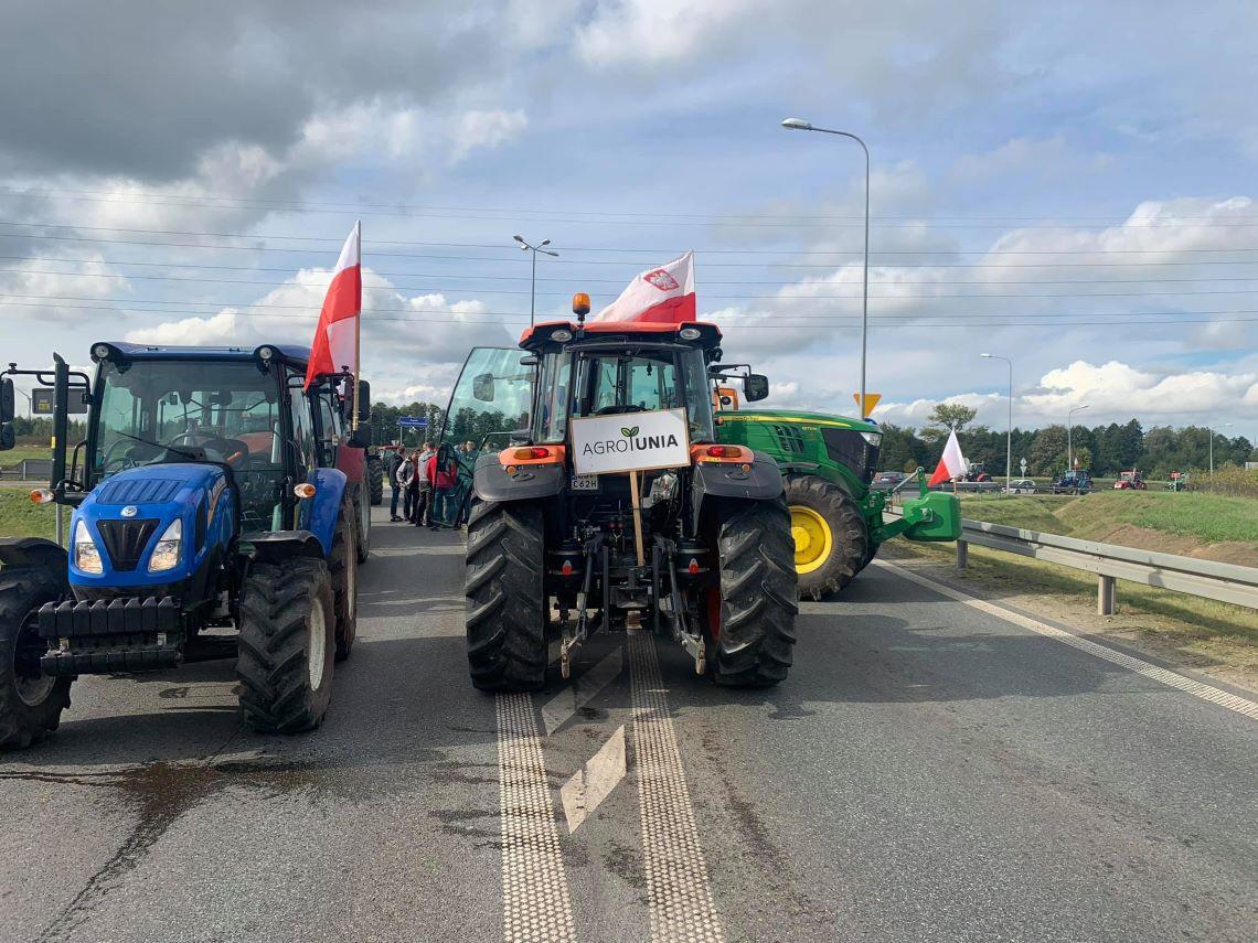 Protest rolnikow tg