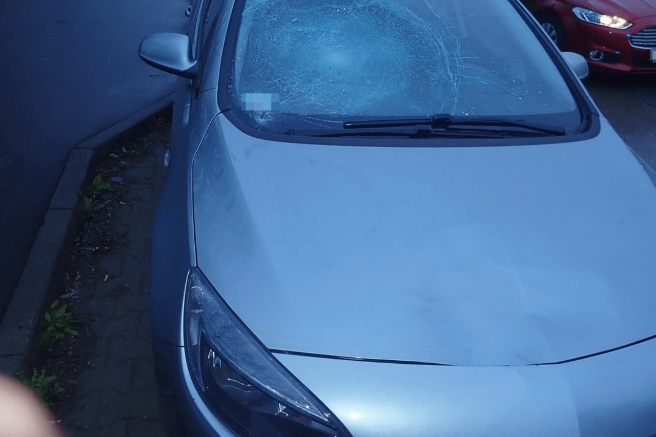 Wypadek w Tarnowskich Górach na ulicy Opolskiej
