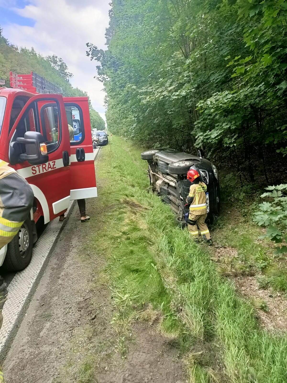 Wypadek w Świerklańcu