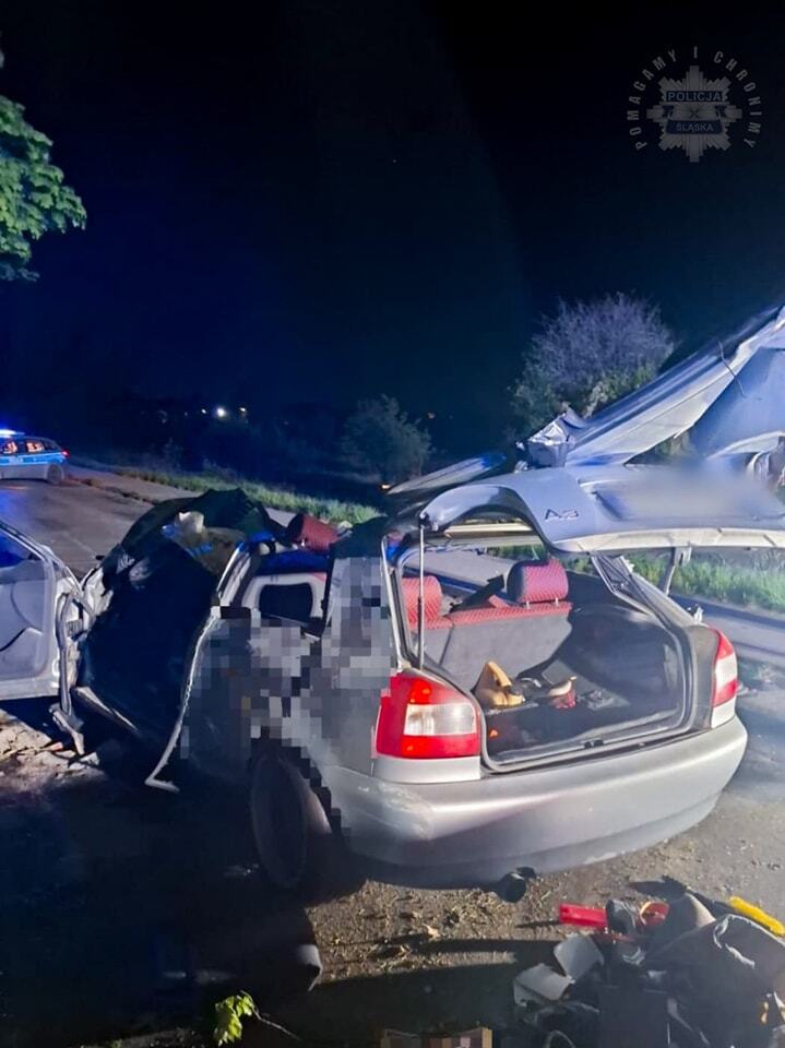 Wypadek Saczow 1 maja 2025