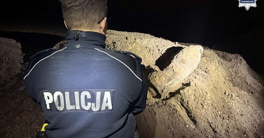 Kolejny niewybuch w powiecie tarnogórskim. Tym razem była to... bomba lotnicza