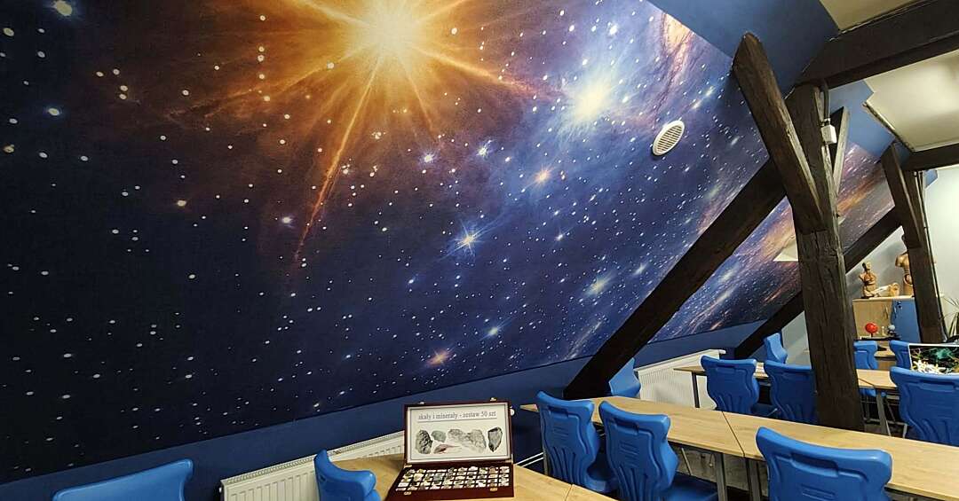 W Nowym Chechle uczniowie kształcą się wśród gwiazd. W szkole powstało "Podniebne Laboratorium"