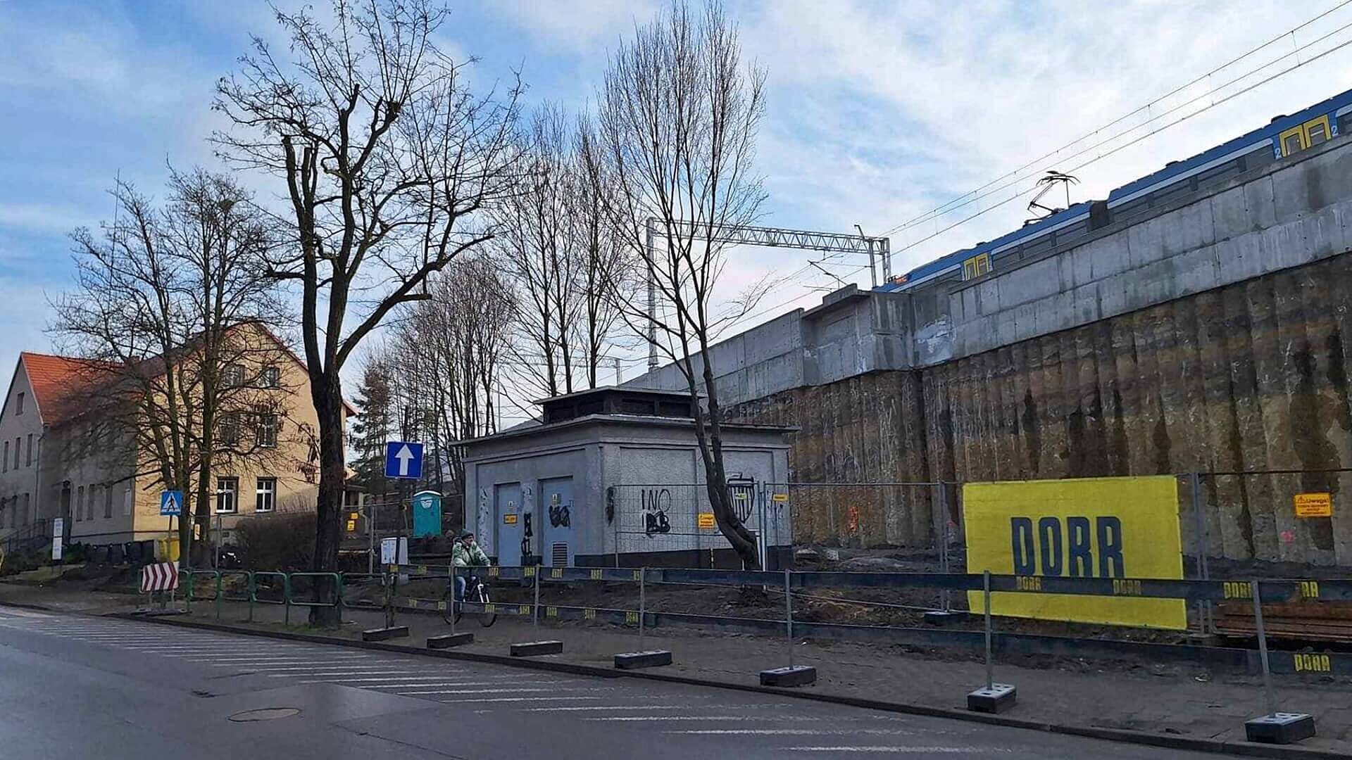Radzionkow remont torow utrudnienia Radzionkow remont torow utrudnienia