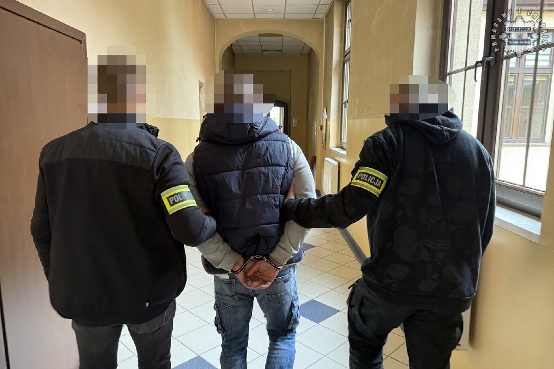 Tarnowskie gory zatrzymanie smierc schody Tarnowskie gory zatrzymanie smierc schody