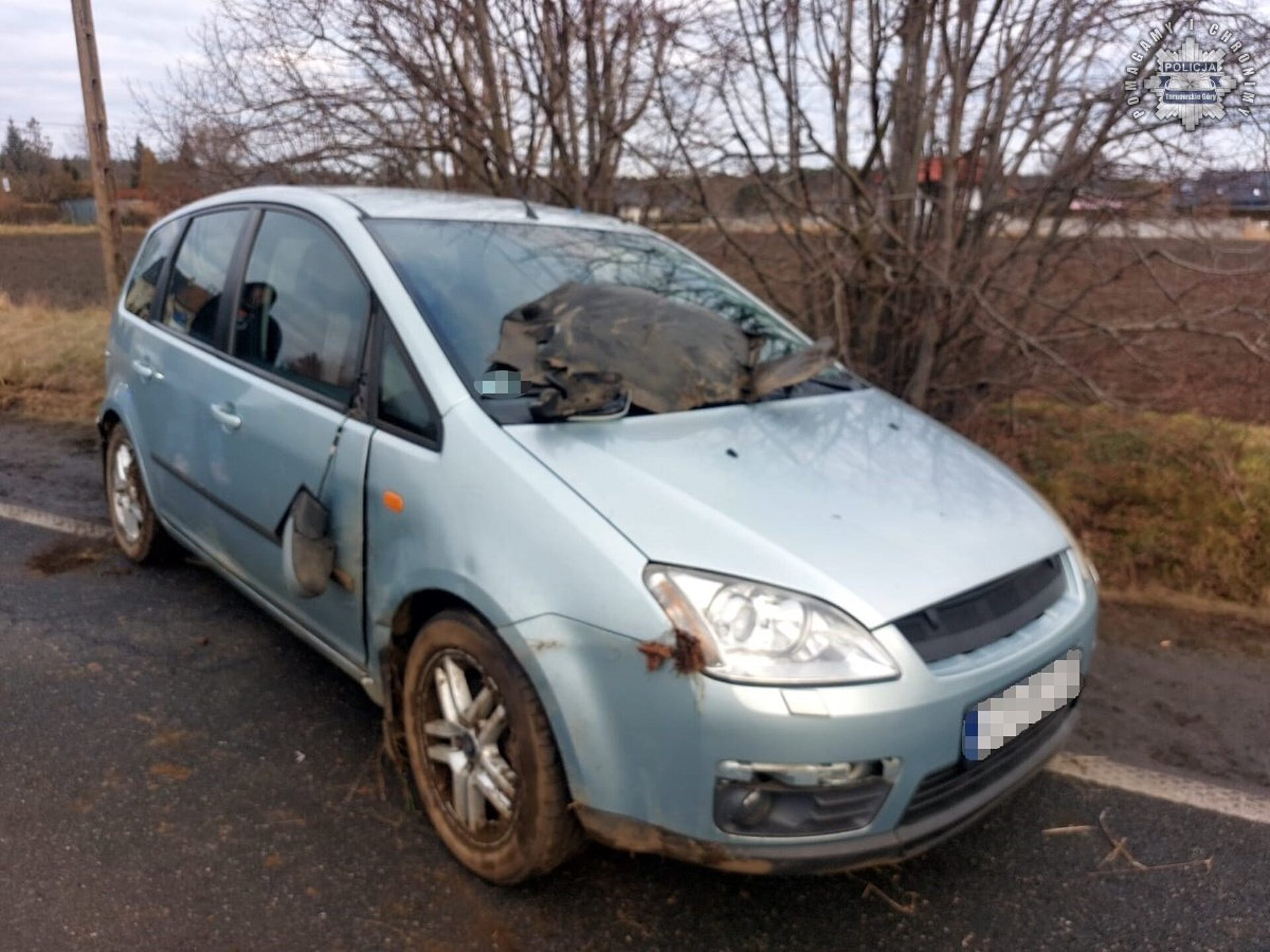 Gmina tworog kolizja policja Gmina tworog kolizja policja