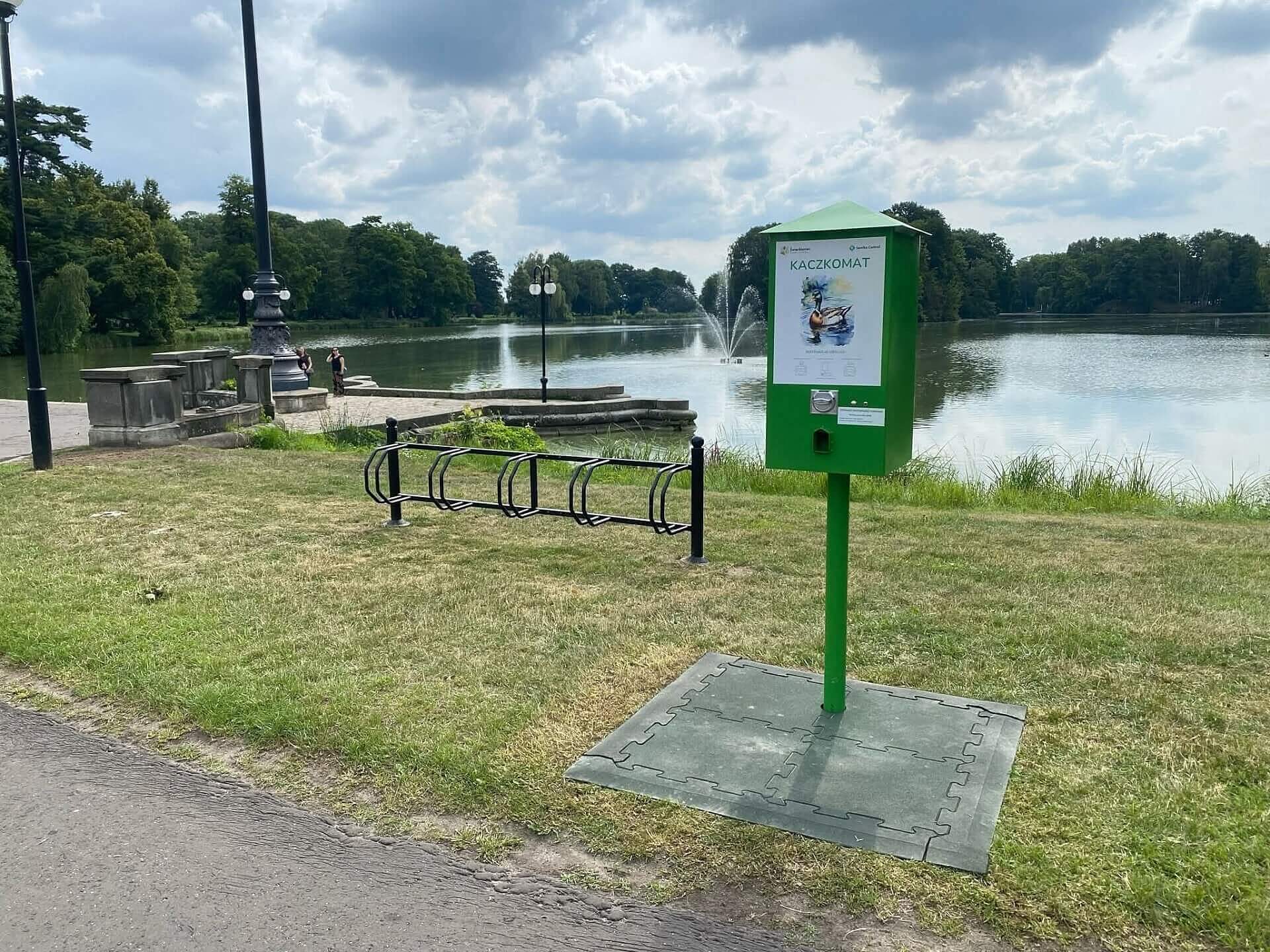 Kaczkomat park swierklaniec Kaczkomat park swierklaniec