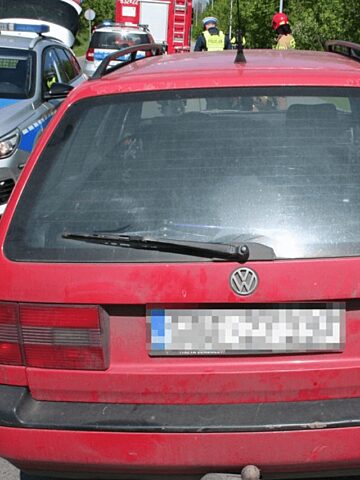 Kolizja motocykli w Radzionkowie Kolizja motocykli w Radzionkowie