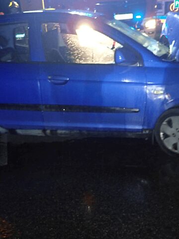 Wypadek w Zbrosławicach Wypadek w Zbrosławicach