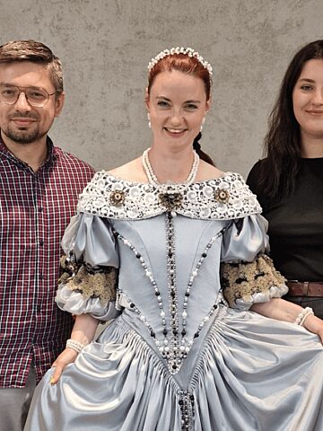 Strój Eleonory Habsburżanki Strój Eleonory Habsburżanki