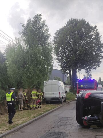 Kolizja w Zbrosławicach Kolizja w Zbrosławicach