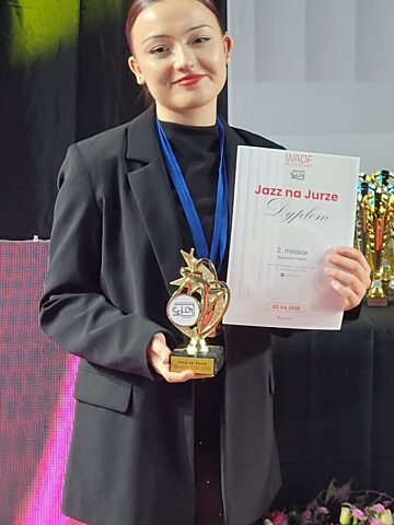Tesski z tanecznymi medalami Tesski z tanecznymi medalami