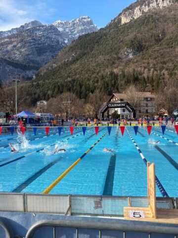 Jakub Rybak podczas Molveno 2025 – IISA 6th Ice Swimming World Championship Jakub Rybak podczas Molveno 2025 – IISA 6th Ice Swimming World Championship