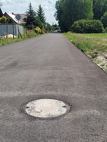 Prace drogowe w Kaletach Prace drogowe w Kaletach