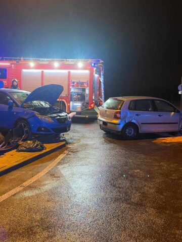 Wieczorna kolizja drogowa w gminie Zbrosławice Wieczorna kolizja drogowa w gminie Zbrosławice