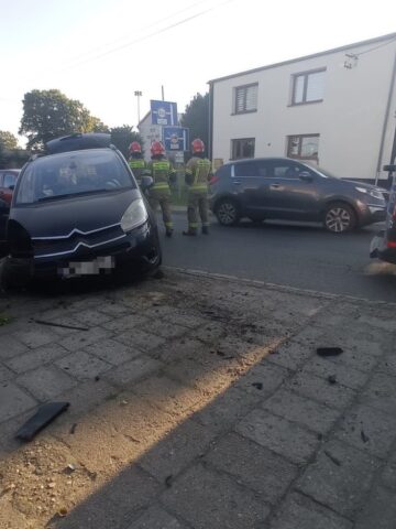 Kolizja w Księżym Lesie Kolizja w Księżym Lesie