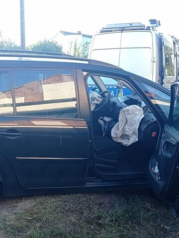 Kolizja w Księżym Lesie Kolizja w Księżym Lesie