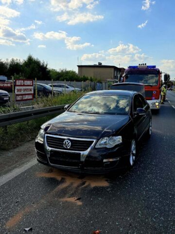 Kolizja w Strzybnicy Kolizja w Strzybnicy