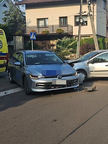 Kolizja w Tarnowskich Górach Kolizja w Tarnowskich Górach