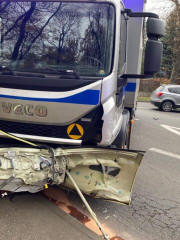 Kolizja w Tarnowskich Górach Kolizja w Tarnowskich Górach