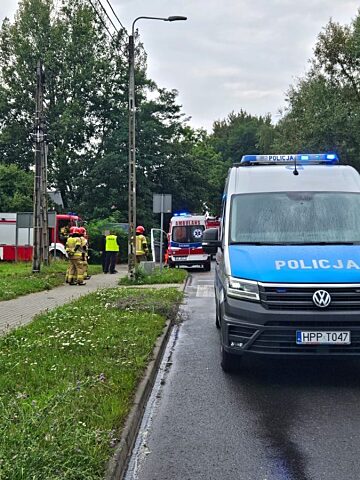 Kolizja w Radzionkowie Kolizja w Radzionkowie