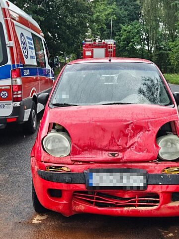 Kolizja w Radzionkowie Kolizja w Radzionkowie