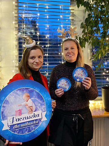 Paczuszka dla maluszka w Niebie w mieście Paczuszka dla maluszka w Niebie w mieście