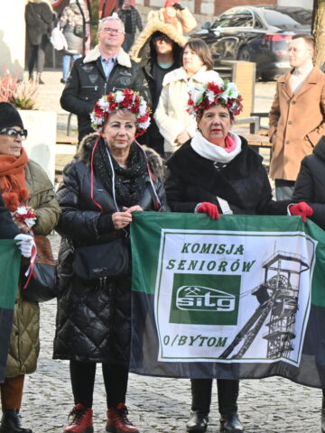 Parada górnicza w Tarnowskich Górach Parada górnicza w Tarnowskich Górach