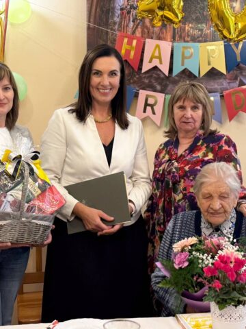 Setne urodziny Rozalii Szymaniec Setne urodziny Rozalii Szymaniec