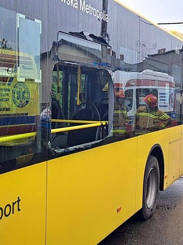 Tarnowskie gory autobus wypadek 2 Tarnowskie gory autobus wypadek 2