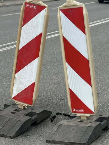 Utrudnienie na ulicy Gliwickiej w Tarnowskich Górach Utrudnienie na ulicy Gliwickiej w Tarnowskich Górach
