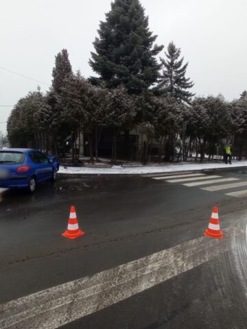 Kolizja w centrum Tarnowskich Gór Kolizja w centrum Tarnowskich Gór