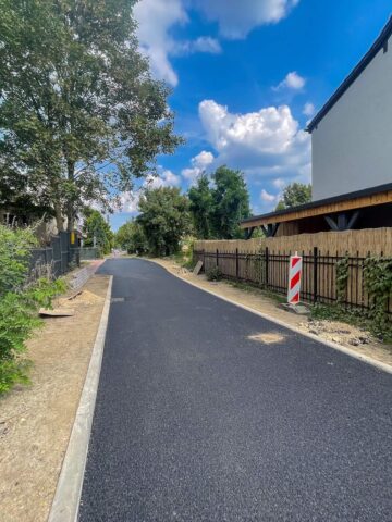 Prace drogowe przy ul. Pomorskiej i Fińskiej Prace drogowe przy ul. Pomorskiej i Fińskiej