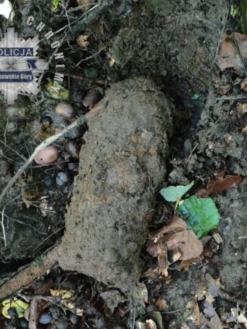 Niewybuch w Tarnowskich Górach Niewybuch w Tarnowskich Górach