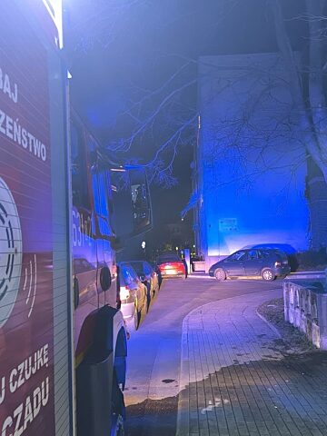 Pożar w Tarnowskich Górach Pożar w Tarnowskich Górach