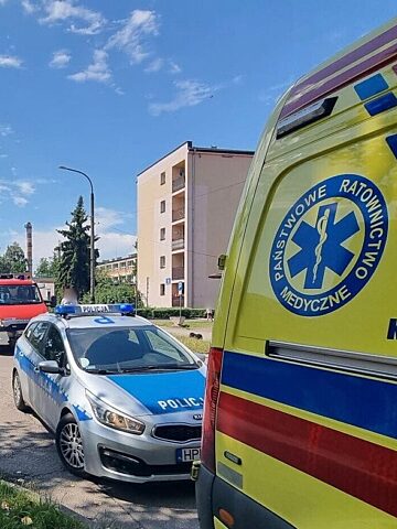 Wypadek z udziałem hulajnogi w Tarnowskich Górach Wypadek z udziałem hulajnogi w Tarnowskich Górach